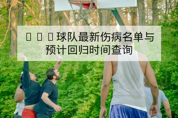 NBA球队最新伤病名单与预计回归时间查询(leyu)